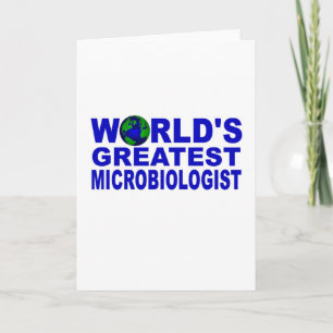 Tarjeta El mayor microbiólogo del mundo