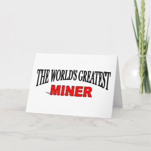 Tarjeta El mayor minero del mundo