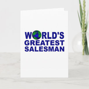 Tarjeta El mayor vendedor del mundo