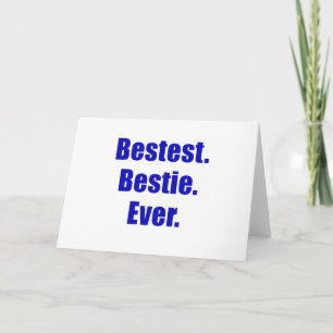 Tarjeta El mejor Bestie nunca