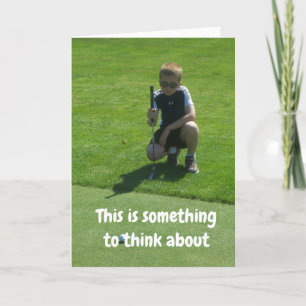 TARJETA EL "MEJOR CUMPLEAÑOS DE LA HISTORIA" DE MI GOLFER