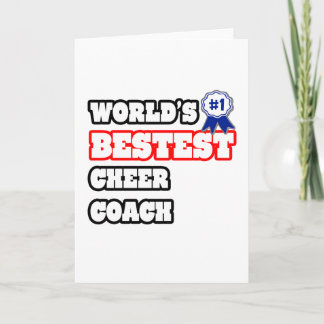 Tarjeta El mejor entrenador del mundo