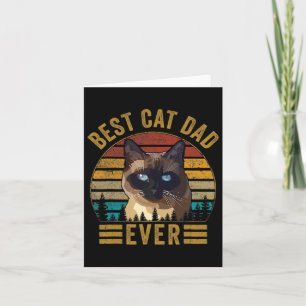 Tarjeta El mejor gato del mundo: el padre de los padres dí