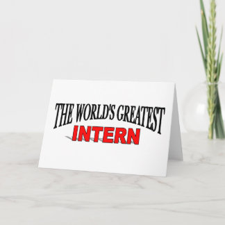 Tarjeta El mejor interno del mundo