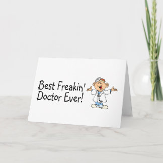 Tarjeta El mejor médico de Feakin nunca