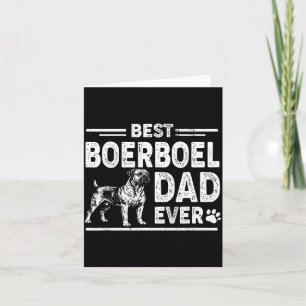Tarjeta El mejor papá Boerboel del Día del Padre