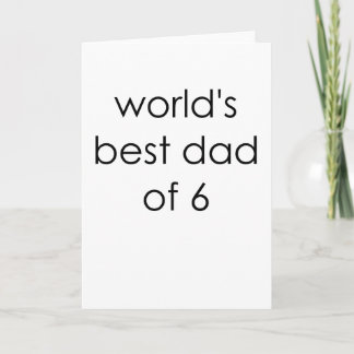 Tarjeta el mejor papá de los mundos de 6.png