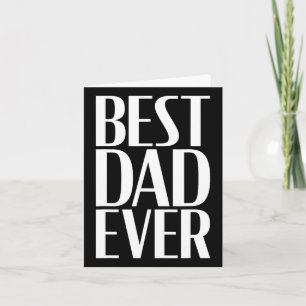 Tarjeta El mejor papá de todos - Día del Padre único para 