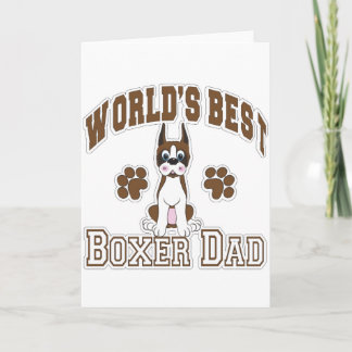 Tarjeta El mejor papá del boxeador del mundo
