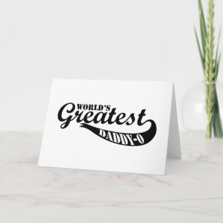 Tarjeta El mejor papá del mundo