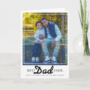 Tarjeta El mejor papá moderno del mundo foto Día del padre