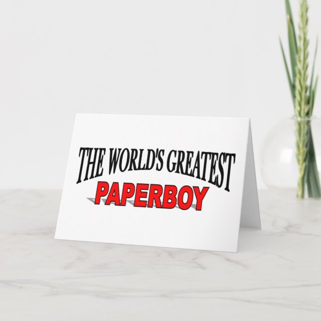 Tarjeta El mejor papelito del mundo (Anverso)