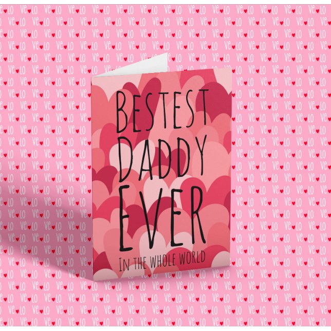 Tarjeta El mejor papi de todos los tiempos (Subido por el creador)