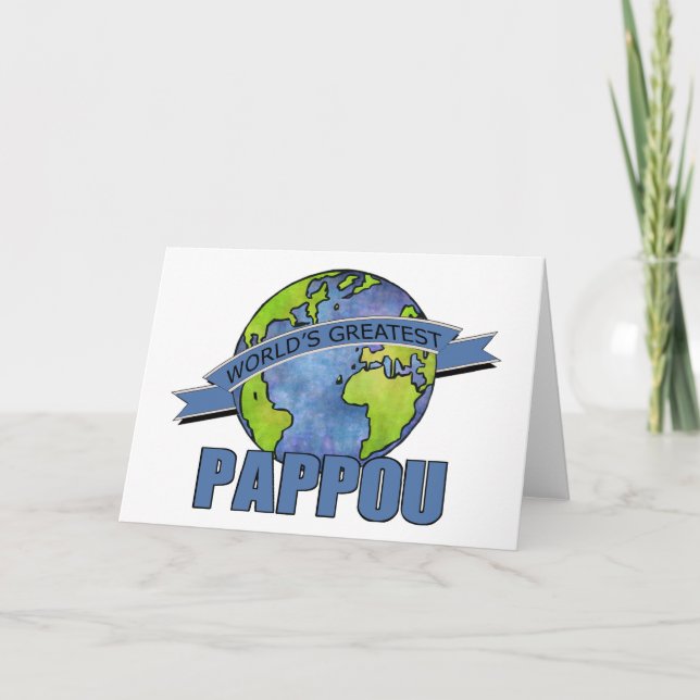 Tarjeta El mejor papo del mundo (Anverso)