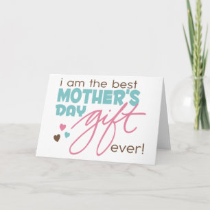 Tarjeta El mejor regalo del Día de la Madre