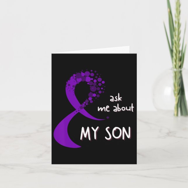 Tarjeta El Mes De Concienciación Opioide Perdió A Uno A So (Anverso)