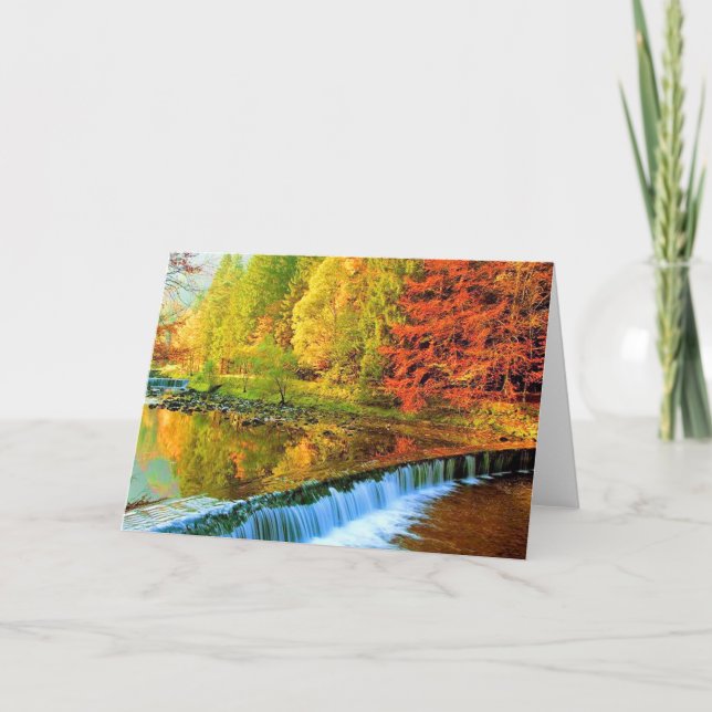 TARJETA EL MILAGRO DEL OTOÑO (Anverso)