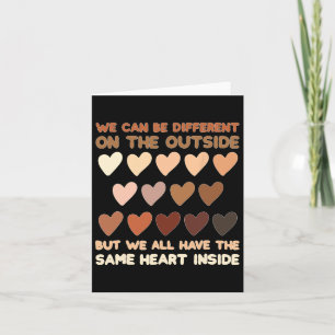 Tarjeta El mismo corazón dentro del decimosegundo mes de l
