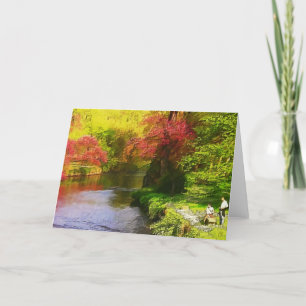 Tarjeta El misterio de la primavera - la carta