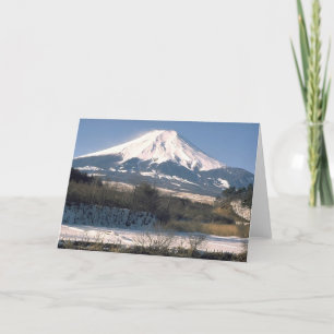 Tarjeta El monte Fuji