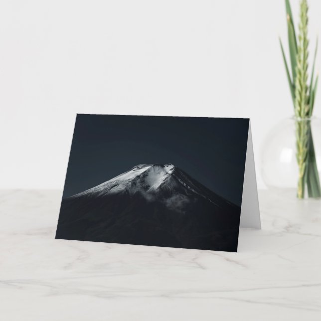 Tarjeta El monte Fuji (Anverso)