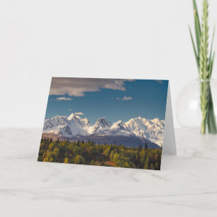 Tarjeta El monte McKinley el Alaska