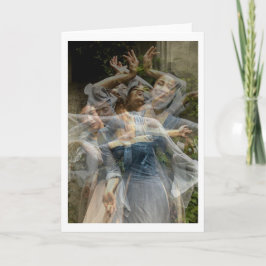 Tarjeta El Movimiento Suave Del Baile (Múltiple No 7)