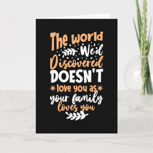 Tarjeta el Mundo que Descubrimos