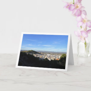 Tarjeta El municipio de Lliria, Valencia, España