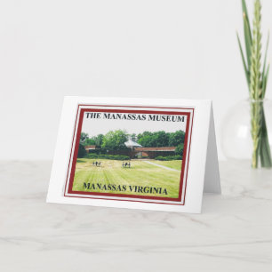 TARJETA EL MUSEO DE MANASSAS