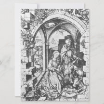 El nacimiento de Jesús (por Martin Schongauer)