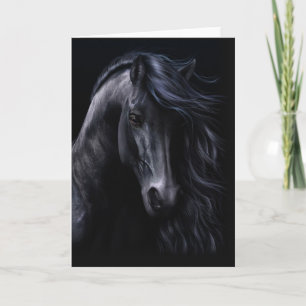 Tarjeta El notecard negro