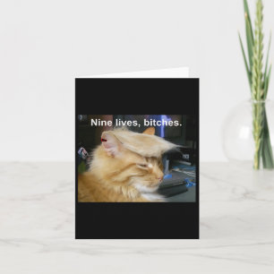 Tarjeta El nueve de Trump vive en las divertidas eleccione