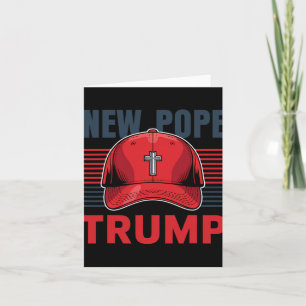 Tarjeta El nuevo presidente del Papa Trump quiere ser nuev