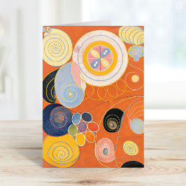 Tarjeta El número 3 más grande | Hilma af Klint
