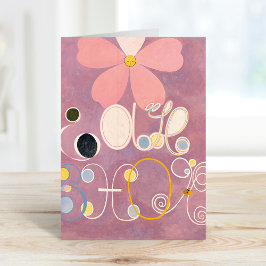 Tarjeta El número 5 más grande | Hilma af Klint