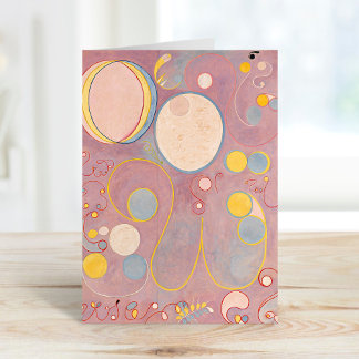 Tarjeta El número 8 más grande | Hilma af Klint