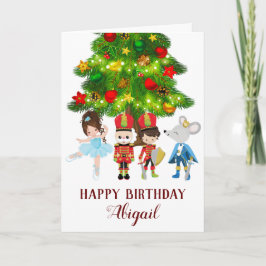 Tarjeta El Nutcracker, Clara, Cumpleaños del Ballet Soldad