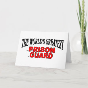 Tarjeta El oficial de prisiones más grande del mundo
