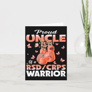 Tarjeta El Orgulloso Tío De Rsd Crps Guerrero Concienciaci