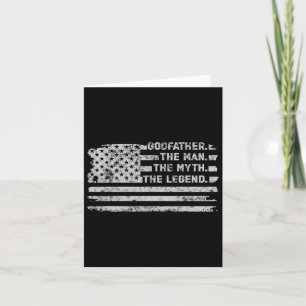 Tarjeta El padrino El hombre El mito de la leyenda de los 