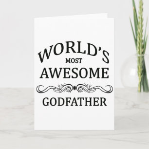 Tarjeta El padrino más impresionante del mundo