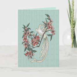 Tarjeta El pájaro cantante