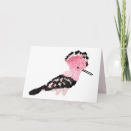 Tarjeta El pájaro nacional de Israel ט tierno peón ״ ו ב א