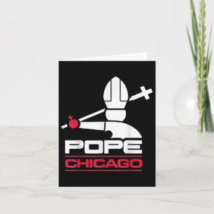 Tarjeta El Papa Leo Xiv Shirt Chicago Baseball