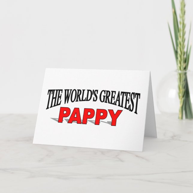 Tarjeta El Pappy más grande del mundo (Anverso)
