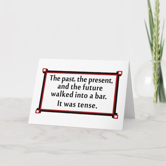 Tarjeta El pasado, el presente y el futuro (Anverso)