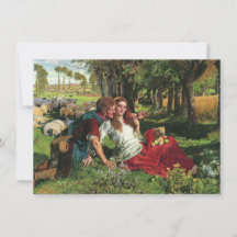 El Pastor y su Novia (por Holman Hunt)