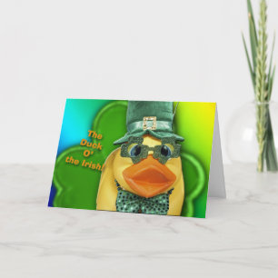 Tarjeta ¡El pato O el irlandés!
