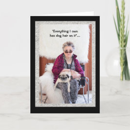 Tarjeta El pelo del perro y todos... amadme, ama mi tarjet